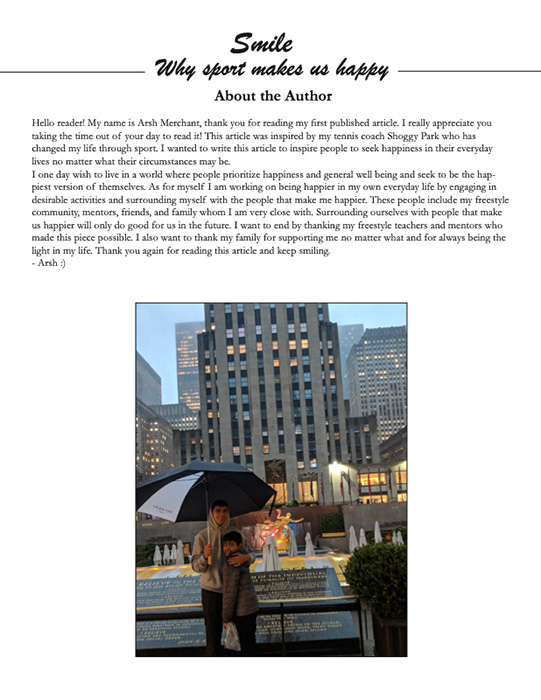 Article by Arsh Merchant